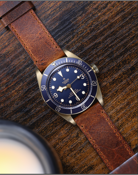 Tudor black bay hot sale blue bronze