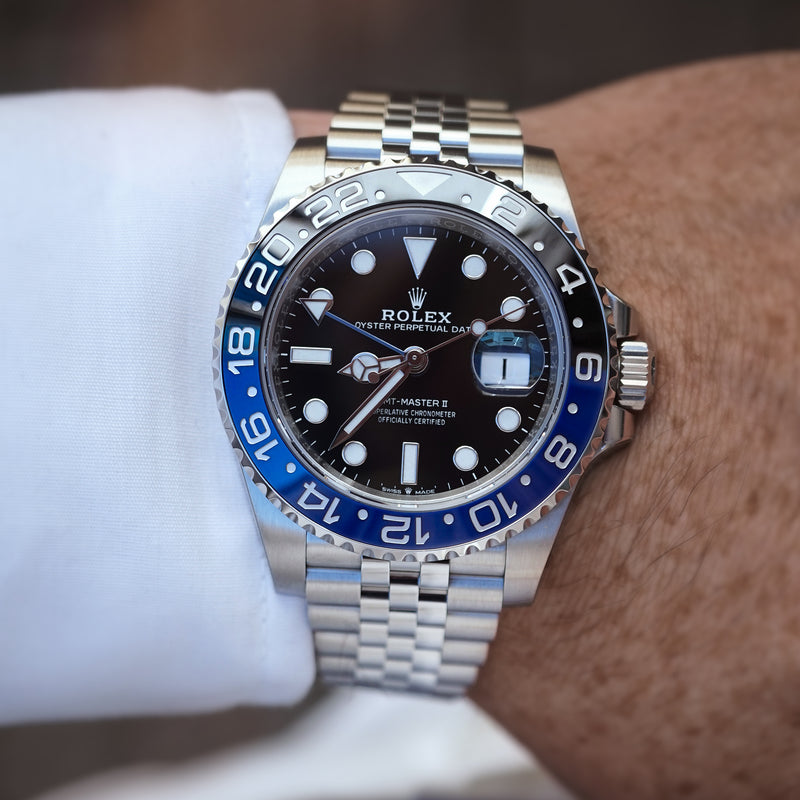 GMT-Master II 'Batgirl' - 126710BLNR - Stickered