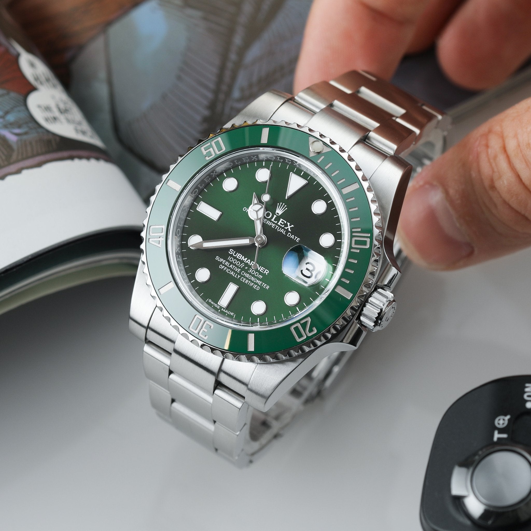 Submariner 'Hulk' 116610LV – Watches of Wales