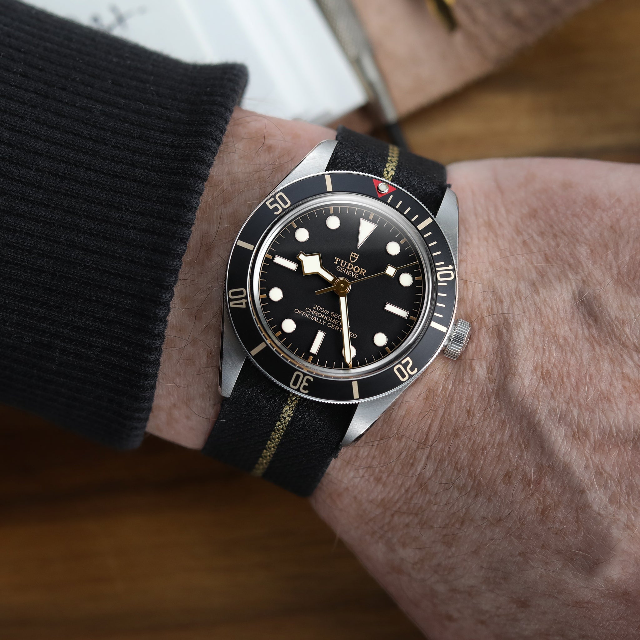 Tudor Black Bay Chronograph 79360N 2021 With Papers Box