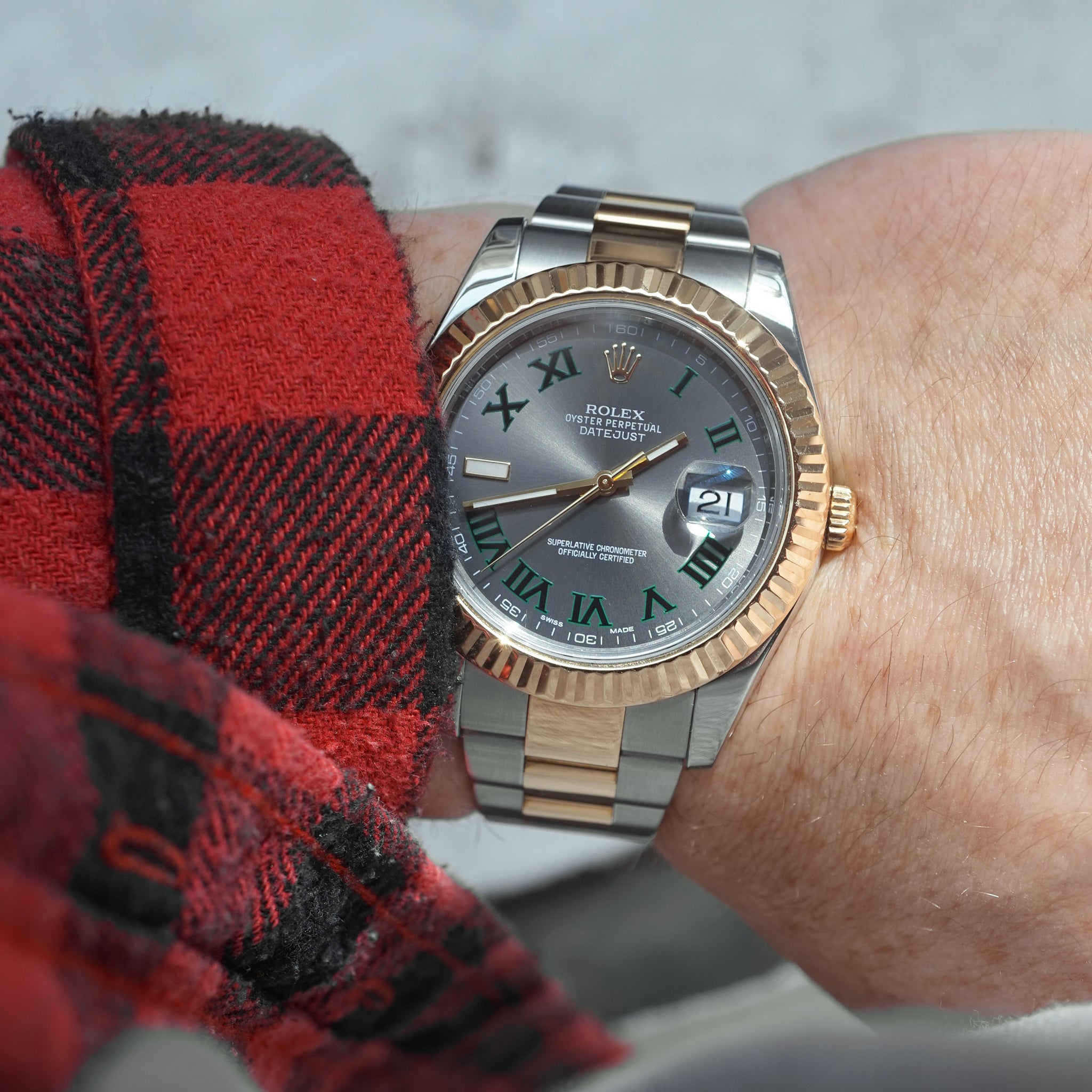 Wimbledon rolex oyster Clearance