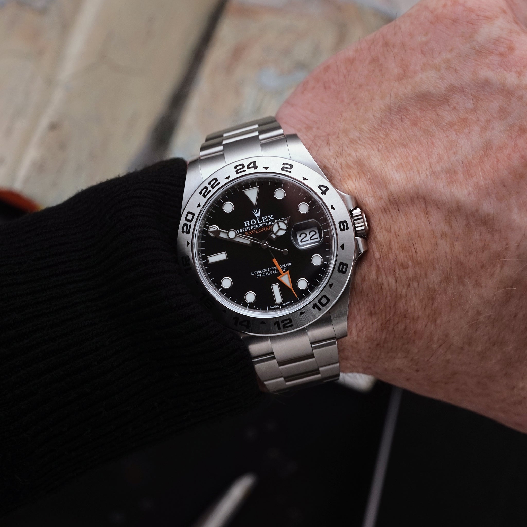 Black Dial Rolex Explorer 216570 Review Explorer II 216570