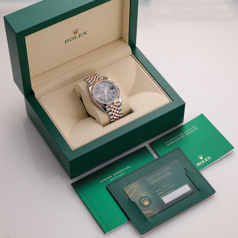 Datejust 41 'Wimbledon' - 126331