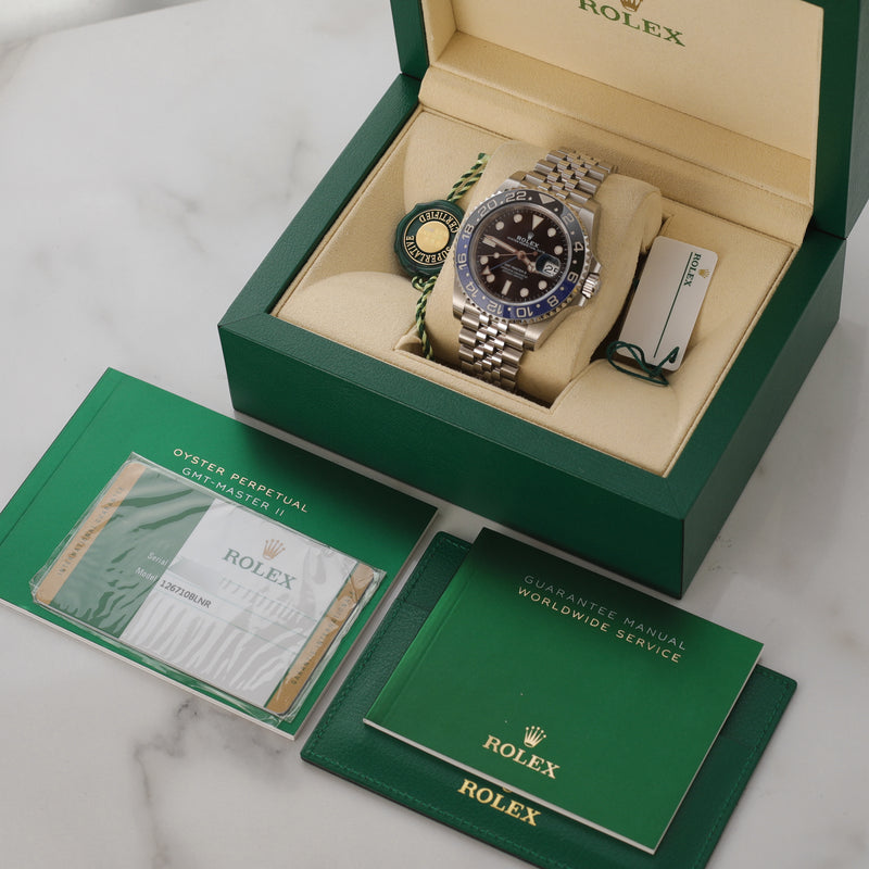 GMT-Master II 'Batgirl' - 126710BLNR - Stickered